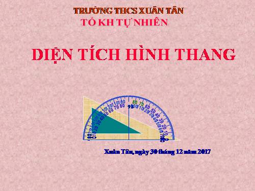 Chương II. §4. Diện tích hình thang