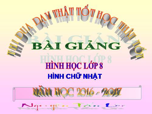 Chương I. §9. Hình chữ nhật