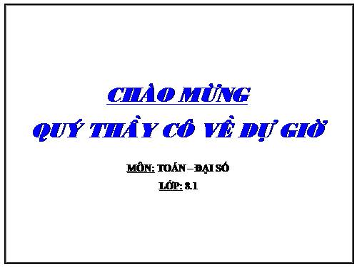 Chương III. §1. Định lí Ta-lét trong tam giác