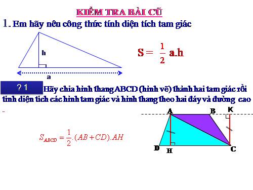 Chương II. §4. Diện tích hình thang