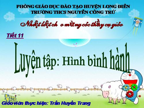 Chương I. §7. Hình bình hành