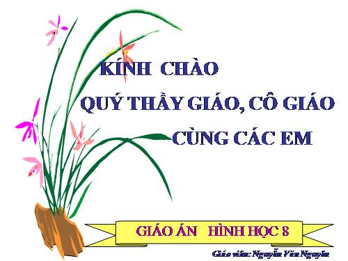 Chương I. §8. Đối xứng tâm