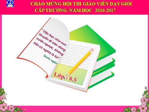 Chương I. §10. Đường thẳng song song với một đường thẳng cho trước