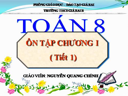 Ôn tập Chương I. Tứ giác