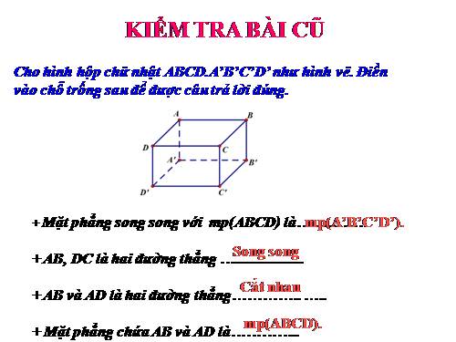 Chương IV. §3. Thể tích của hình hộp chữ nhật