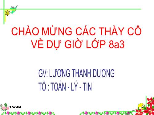 Chương I. §8. Đối xứng tâm