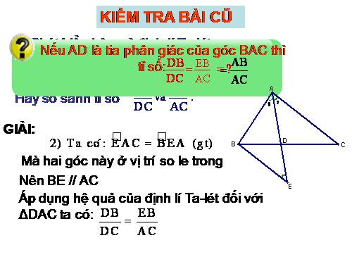 Chương III. §3. Tính chất đường phân giác của tam giác