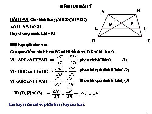 Chương III. §3. Tính chất đường phân giác của tam giác