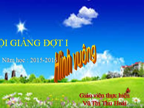 Chương I. §12. Hình vuông