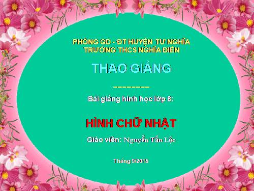 Chương I. §9. Hình chữ nhật