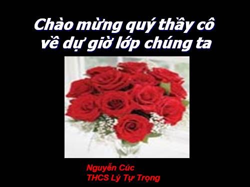 Chương I. §10. Đường thẳng song song với một đường thẳng cho trước