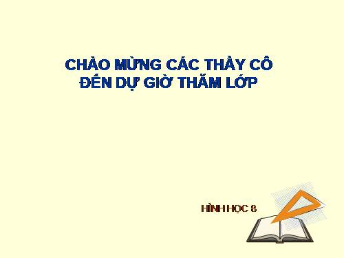 Chương III. §8. Các trường hợp đồng dạng của tam giác vuông