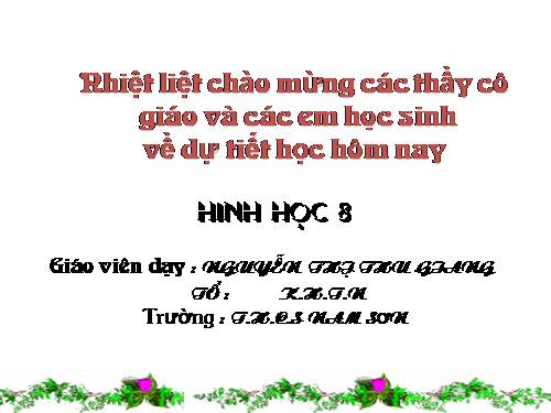 Chương I. §12. Hình vuông