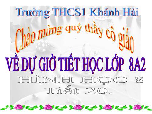 Chương I. §11. Hình thoi