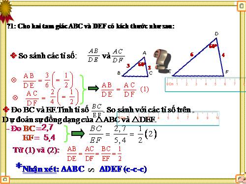 Chương III. §7. Trường hợp đồng dạng thứ ba