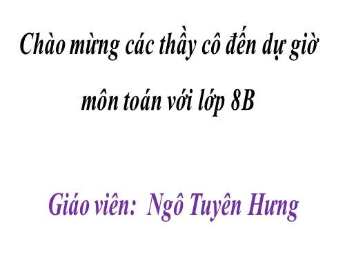 Chương I. §11. Hình thoi