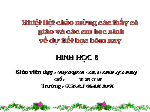 Chương I. §12. Hình vuông