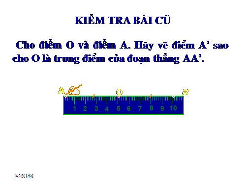 Chương I. §8. Đối xứng tâm