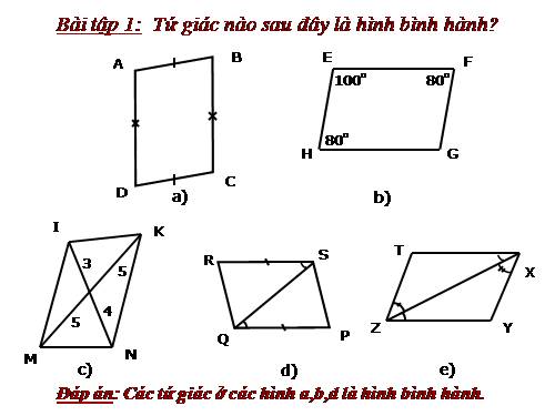 Chương I. §7. Hình bình hành