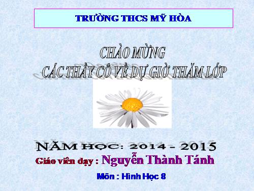 Chương I. §11. Hình thoi