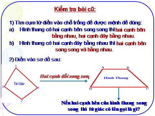 Chương I. §7. Hình bình hành