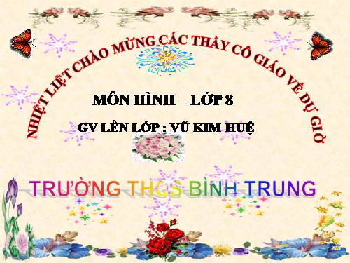 Chương I. §4. Đường trung bình của tam giác, của hình thang