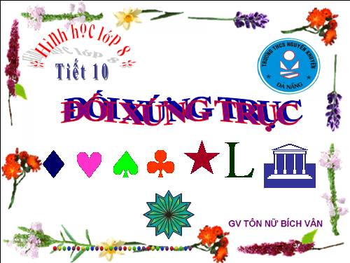 Chương I. §6. Đối xứng trục