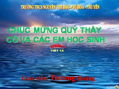 Chương I. §8. Đối xứng tâm