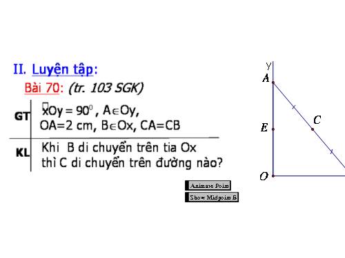 Các bài Luyện tập