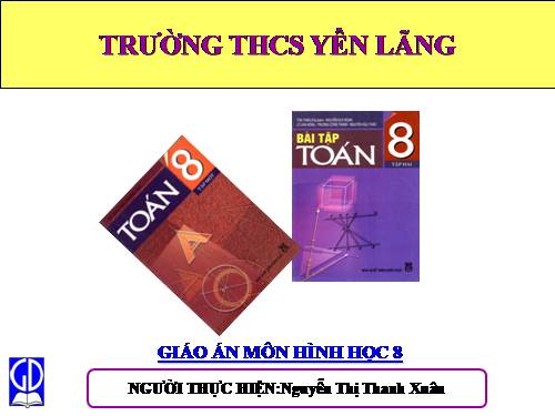 Chương I. §8. Đối xứng tâm
