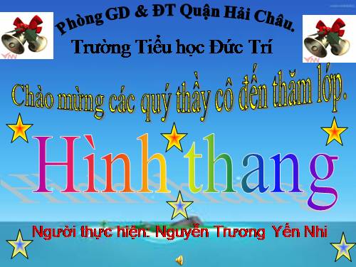 Chương I. §2. Hình thang