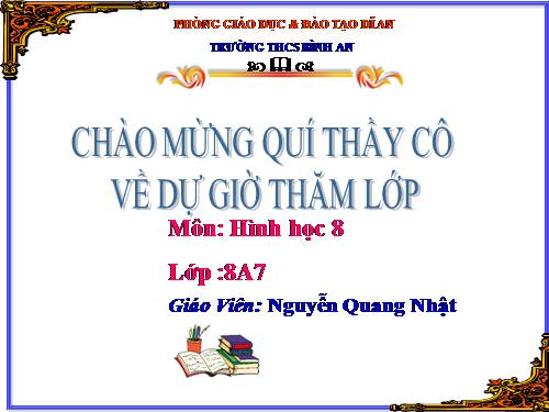 Chương I. §12. Hình vuông