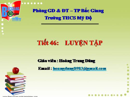 Các bài Luyện tập