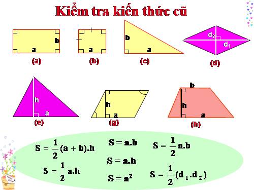 Chương II. §6. Diện tích đa giác