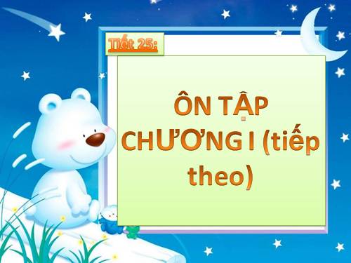 Ôn tập Chương I. Tứ giác