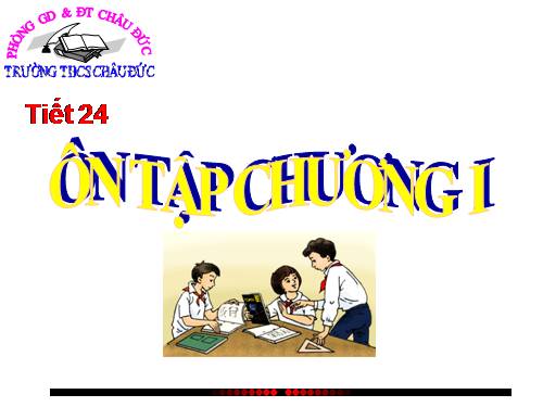 Ôn tập Chương I. Tứ giác