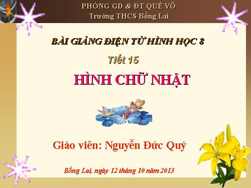 Chương I. §9. Hình chữ nhật