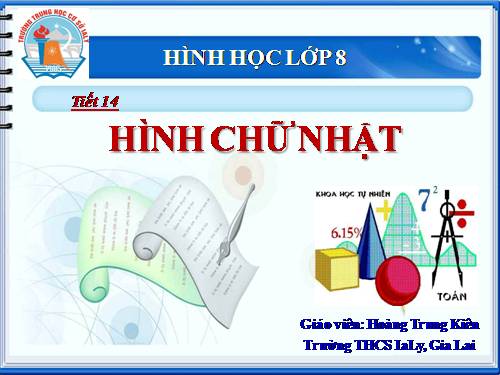 Chương I. §9. Hình chữ nhật