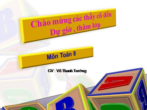 Chương IV. §4. Hình lăng trụ đứng