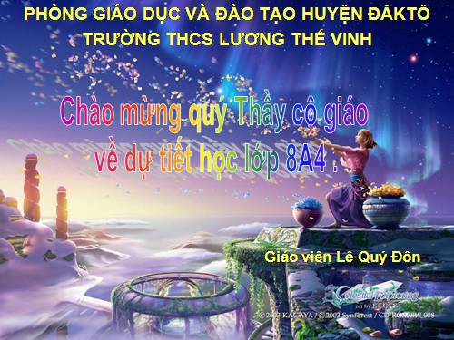 Chương III. §4. Khái niệm hai tam giác đồng dạng