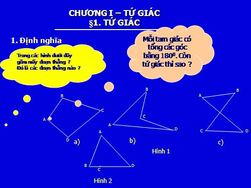 Chương I. §1. Tứ giác