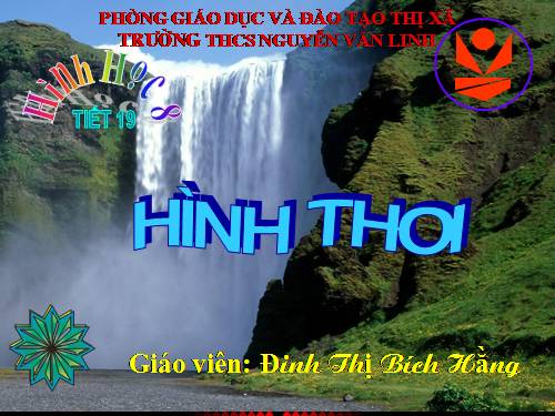 Chương I. §11. Hình thoi