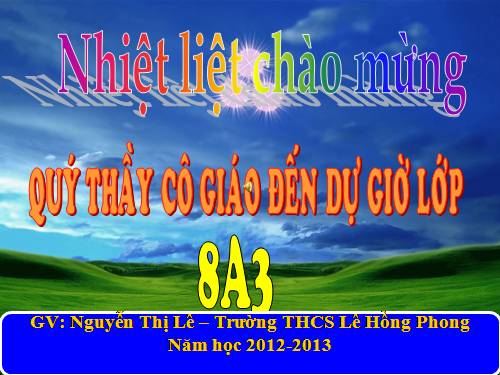 Chương III. §2. Định lí đảo và hệ quả của định lí Ta-lét