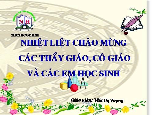 Chương III. §3. Tính chất đường phân giác của tam giác