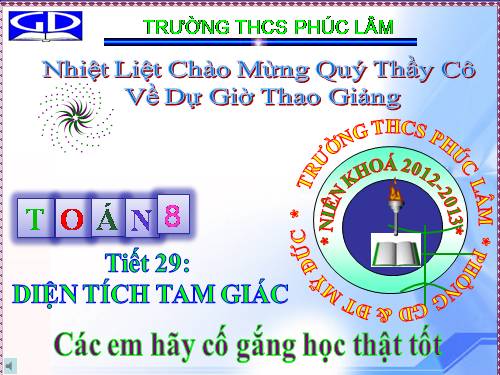 Chương II. §3. Diện tích tam giác