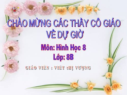 Chương III. §1. Định lí Ta-lét trong tam giác