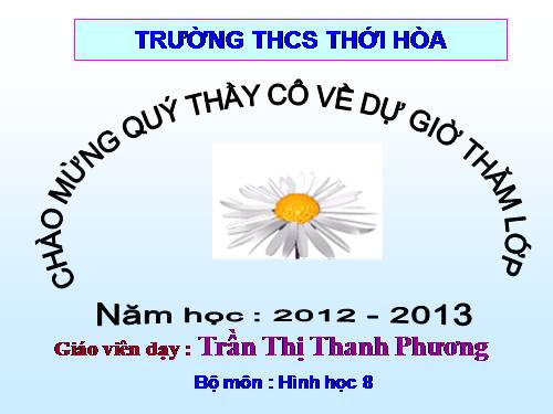 Chương I. §11. Hình thoi