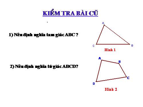 Chương II. §1. Đa giác. Đa giác đều