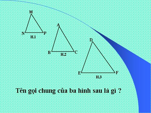 Chương III. §1. Định lí Ta-lét trong tam giác