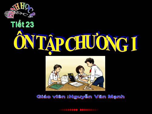 Ôn tập Chương I. Tứ giác